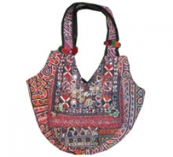 Patch Mirror Work Handbags
